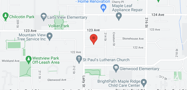 map of 21311 122 AVENUE